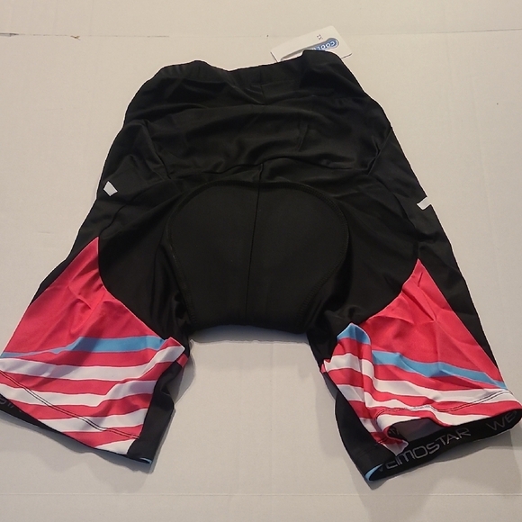 Weimostar Black Athletic Shorts with Pink and Blue Accents NWOT Size XL Cool Max - Picture 9 of 10